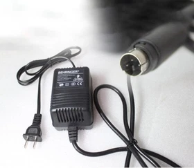 1Pcs For BEHRINGER mixer UB502 802 XENYX power adapter 3-pin round head