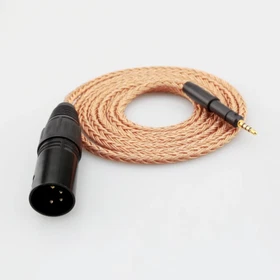 HIFI 16Core OCC Copper Earphone Cable For Sennheiser HD599 HD569 HD 560S HD559
