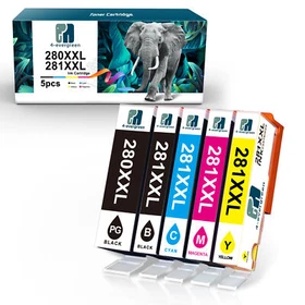 XXL Ink Color Compatible for PGI-280 CLI-281 Canon TR8620A TR8622A TS702A TR8520