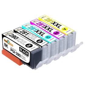 PGI-280XXL CLI-281XXL Ink Cartridge For Canon Pixma TS6120 TR7520 TR8520 Lot