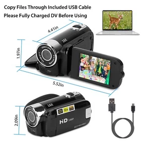 2.7in Camcorder Digital Video Camera 1080P HD 16x Zoom DV AV Night Vision Camera