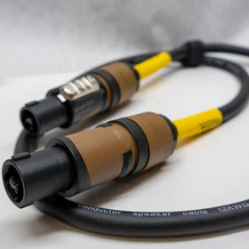 Pro audio pa professional grade amp to speaker cable with Neutrik speakon NL2FX