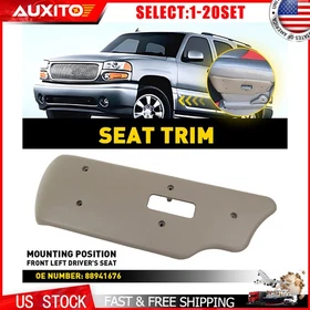 88941676 Seat Switch Bezel Cover Front Driver Side Tan Fits 03-07 GM SUV 1-10X