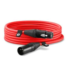 RODE XLR-6 6-Foot Premium Male to Female XLR Cable, Various Colors