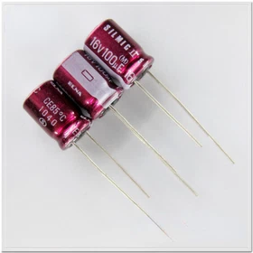 5pcs/20Pcs ELNA SILMIC II series 100uF/16V100uF capacitor for audio DIY 8X11.5mm
