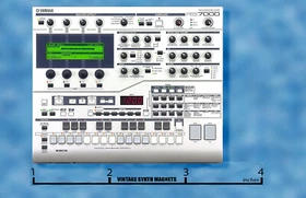 Yamaha DX 200 RX RM QX 1 3 7 8  AN 200 synth RS 7000 RY30 QY 700 fridge magnet
