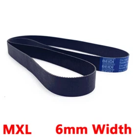 MXL 2.032mm Pitch 6mm Width Closed Loop Synchronous Timing Belt for Pulley CNC
