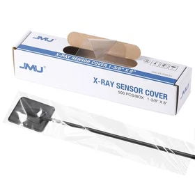 500pcs X-Ray Sensor Sleeves 1-5/8"x8"Disposable Dental Barrier Cover 1-3/8"x8"