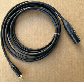 1 to 25'FT Amphenol XLR Male to 1/4" TS - RCA - TRS Microphone mogami 2552 Cable