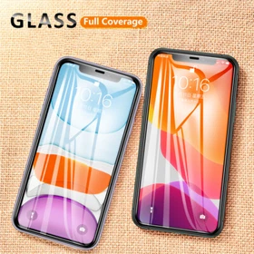 Full Cover Protective Tempered Glass For iPhone 17e 12 Mini 15 Pro 16e 7 14 Plus