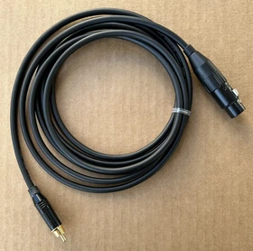 1 to 25'FT Amphenol XLR Female to 1/4" TS RCA TRS Microphone mogami 2552 Cable