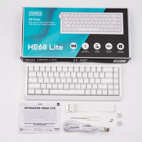 EPOMAKER HE68 Lite Magnetic Keyboard &ndash; 65% RGB Wired Hall Effect Mechanical Keyb