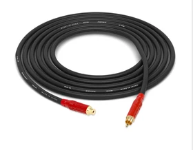 1ft to 25'ft Mogami 2534 Amphenol Gold Female RCA to Male RCA Extension Cable