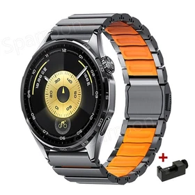 Titanium Rubber Band For Huawei Watch GT 6/5 Pro GT 4/3/2/2e 46/48mm Wrist Strap