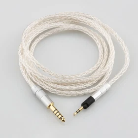 Silver Plated OCC Earphone Cable For Sennheiser HD598 HD559 hd569 hd579 hd599 hd