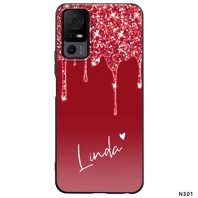 Soft Cover Phone Personalised Name Printed Case For TCL 40 30 XE 50 SE 501 ION X
