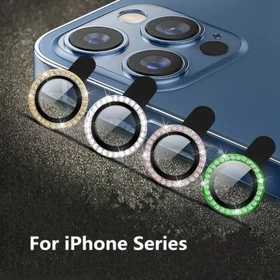 For iPhone 17e 16 Pro Max 17 Pro 14 13 Mini 15 Plus Camera Lens Protector Glass