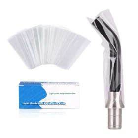 200 Pcs/Box Dental Disposable Curing Light Guide Rod Stick Protective Film Cover