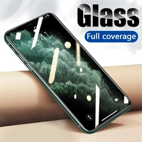 Full Cover Tempered Glass For iPhone 17e 14 Pro Max 16 Pro Max 13 Mini 15 Plus 7