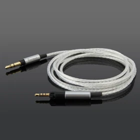 Replac Silver Plated Audio Cable For Sennheiser HD598 Cs SR SE HD599 HD569 HD579