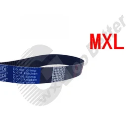 Timing Belt MXL Width=6mm Closed Loop Synchronous Timing Belt 200MXL~1637MXL