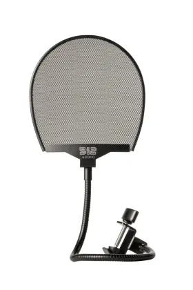512-POP 512 AUDIO Microphone Filter Flexible Gooseneck Clamp