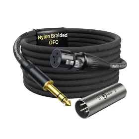 AAC04D AA AUDIO ACCESSORY Xlr Female Cable Male Adapter Rean