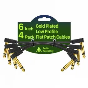 APC04 AA AUDIO ACCESSORY Guitar Pedal Cables Kevlar