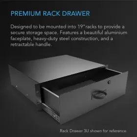 AC-RDA2 AC INFINITY Rack Mount Drawer Faceplate #2