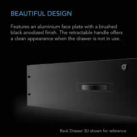 AC-RDA2 AC INFINITY Rack Mount Drawer Faceplate #3