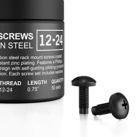 AI-RSA4 AC INFINITY Carbon Steel Rack Screws
