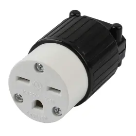 972325660655 ACBROAD Male Ac Plug Nema Pole Straight Blade