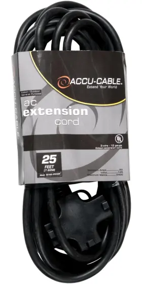 EC123-3FER25 ACCU-CABLE Studio Power
