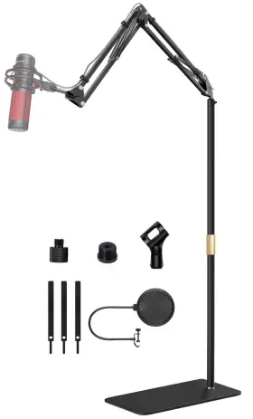 MFS-ACT-001 ACETAKEN Microphone Floor Stand Yeti Nano Hyperx