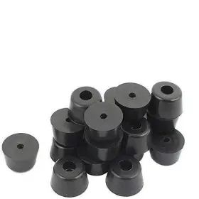 LB372 ACXICO Round Rubber Bumpers Feet Pads Heathkit Radio