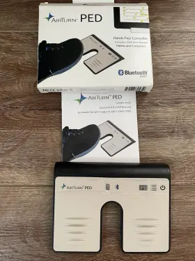 753677825659 AIRTURN Ped Bluetooth Pedal Page Turner Air Turn