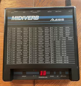 SN-13685 ALESIS Midiverb Effects Processors Great #2