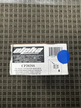 723118002437 ALPHA COMMUNICATIONS Steel Cover