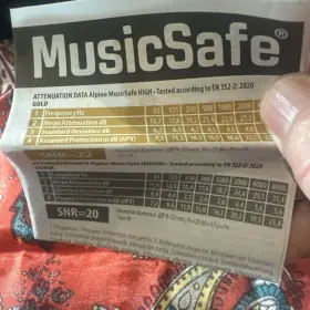 00299801 ALPINE HEARING PROTECTION Musicsafe Earplugs High #3