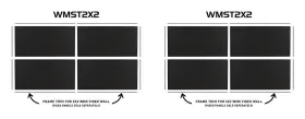 WMST2 AMERICAN DJ Top Bottom Middle Sections Wms Panel