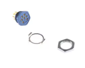 126-198 AMPHENOL Female Miniature Hexagonal Panel Connector