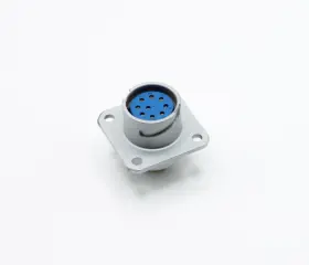 165-16 AMPHENOL Wire Por Socket Receptacle Square Flange