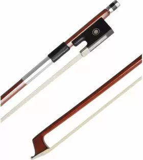 658709795279 AMZZ Brazilwood Ebony Frog Violin Arbor #3