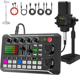 BM888 ANRICOM Podcast Audio Interface Recording Studio Micro