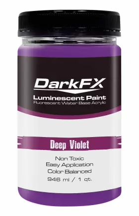 DFX-VL1QT-DVL ANTARI Darkfx Uv Paint Violet