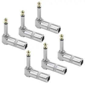 AZ18060705 ANTRADER Mono Right Angle Plugs Ts Male Audio Spe
