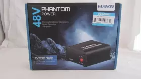 10790569 AOKEO Phantom Power Supply Adapter Xlr Cable