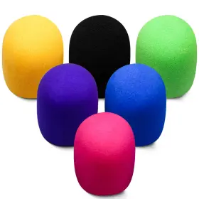 HTX0222 ARBOOTJIN Microphone Cover Colorful Foam Mic Micro