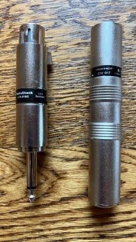 274-016C ARCHER/RADIO SHACK Xlr Male Female