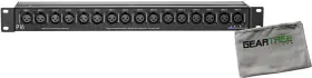 607595981075 ART Sixteen Channel Xlr Balanced Patch Bay